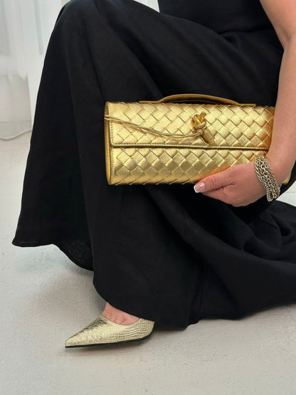 Anna | Woven Clutch