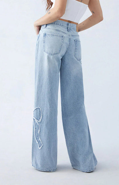 Belle | Bow Jeans