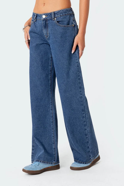 Glozy | Low Rise Jeans