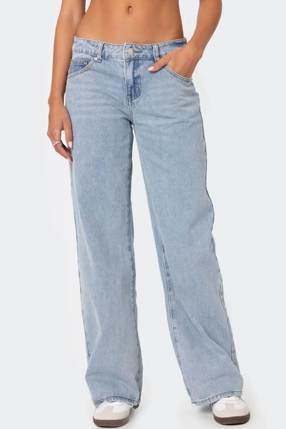 Glozy | Low Rise Jeans